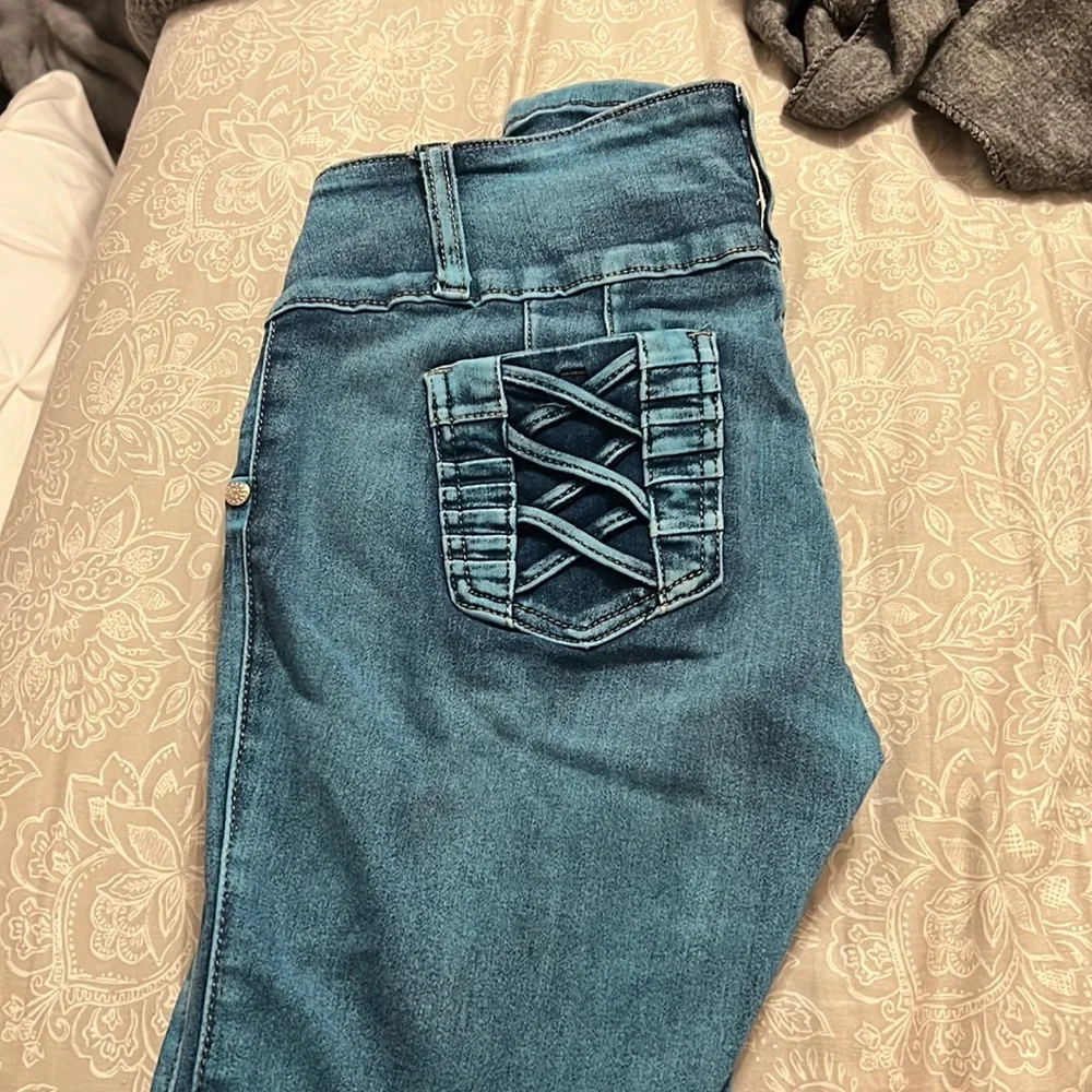 Blue Jeggings - Picture 2 of 2